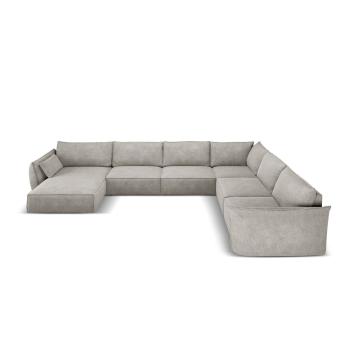 Colțar gri deschis (pe partea dreaptă) Vanda – Mazzini Sofas