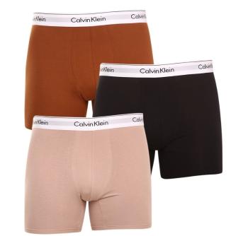 Calvin Klein 3 PACK - boxeri pentru bărbați NB3345A-8MC M