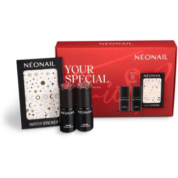 NEONAIL Your Special Trio UV Gel Polish & Stickers Set set cadou (pentru unghii)