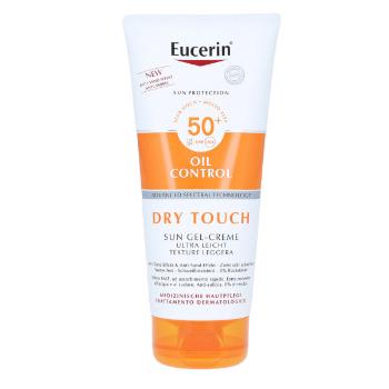 Eucerin Gel cremos pentru bronzare Dry Touch Oil Control SPF 50+ (Sun Gel-Creme) 200 ml