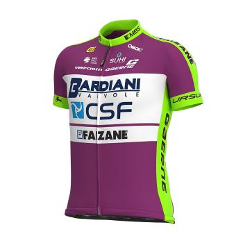 ALÉ BARDIANI CSF 2020 tricou - purple/green fluo