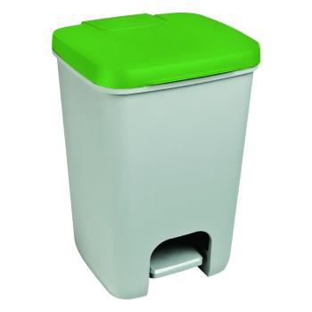 Coș de gunoi Curver Essentials, 20 l, gri - verde