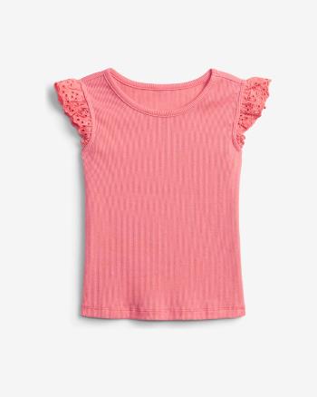 GAP Lace-Trim Bluză pentru copii Roz