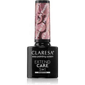 Claresa Extend Care 5 in 1 Provita baza gel pentru unghii efect regenerator culoare #4 5 g