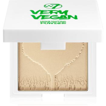 W7 Cosmetics Very Vegan Pudra compacta ce ofera luminozitate 10 g