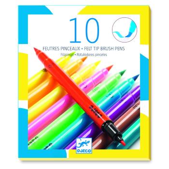 Set 10 markere neon Djeco