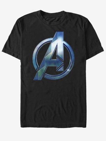 ZOOT.Fan Marvel Avengers symbol Black Panther: Wakanda nechť žije Tricou Negru