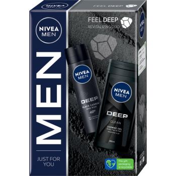 NIVEA MEN Deep set cadou (pentru corp) pentru bărbați