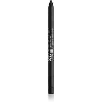 NYX Professional Makeup Tres Jolie Gel Pencil gel pentru linia ochilor culoare 01 Pitch Black 0.5 g