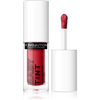 Revolution Relove Baby Tint blush lichid și luciu de buze culoare Rouge 1,4 ml