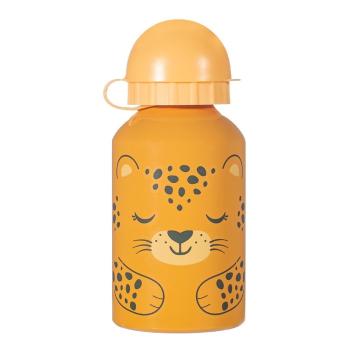 Stică apă copii Orange Sass & Belle Leopard, 250 ml, portocaliu