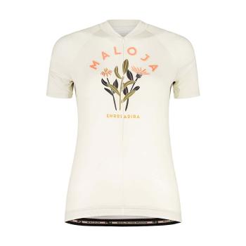 
                 MALOJA Tricou de ciclism cu mânecă scurtă - GANESM. 1/2 LADY - bej/ivory  
            