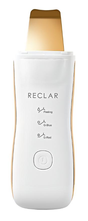 RECLAR Exfoliant galvanic hipoalergenic și terapie cu lumină PLUS auriu