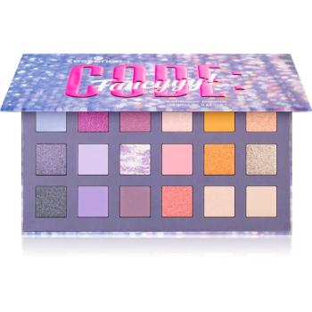 Essence CODE: Fancyyy! paletă cu farduri de ochi 18 g