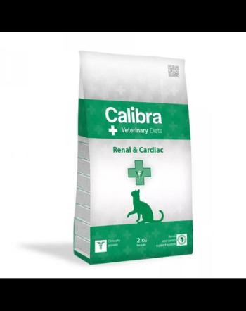 CALIBRA Veterinary Diet Cat Renal &amp; Cardiac 2 kg hrana dietetica pentru pisici