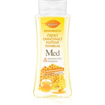 Bione Cosmetics Honey + Q10 solutie tonica demachianta cu regenerare 255 ml