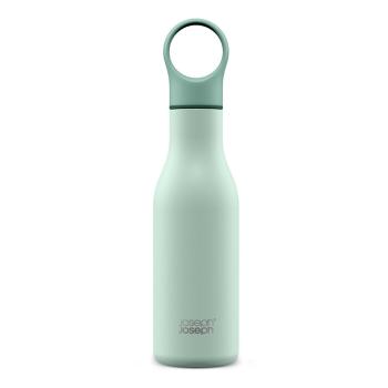 Sticlă verde-mentă de călătorie din oțel inoxidabil 500 ml Loop – Joseph Joseph