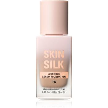 Makeup Revolution Skin Silk Serum Foundation Machiaj usor cu efect de luminozitate culoare F6 23 ml