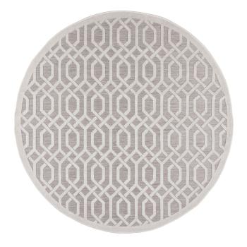 Covor de exterior bej rotund ø 160 cm Mondo - Flair Rugs