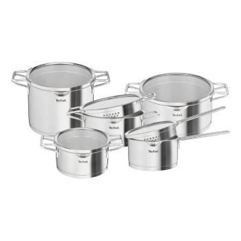 Set de vase pentru gătit 10 buc. din oțel inoxidabil – Tefal