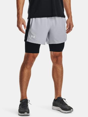 Under Armour UA Launch 5'' 2-IN-1 Pantaloni scurți Gri