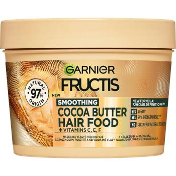 Garnier Mască de netezire pentru păr indisciplinat și încrețit Cocoa Butter (Hair Food) 400 ml