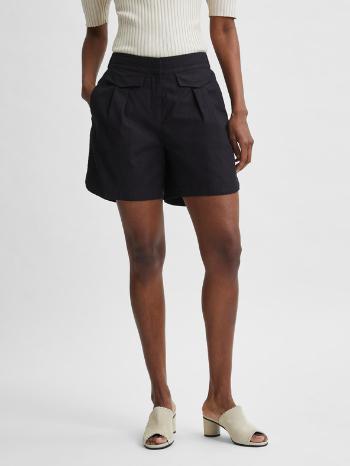 Selected Femme Cecilie Pantaloni scurți Negru