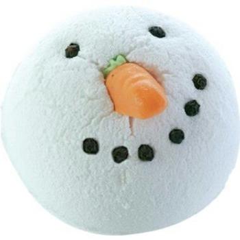 Bomb Cosmetics Bombă de baie efervescenta Om de zăpadă Chilly Willy (Bath Blaster ø 7,5 cm) 160 g