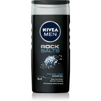 Nivea Men Rock Salt Gel de duș pentru bărbați 250 ml