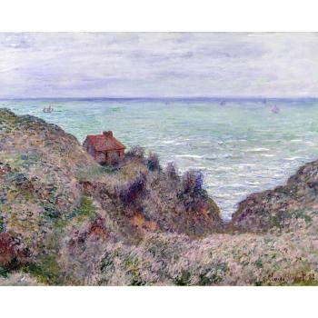 Reproducere tablou Claude Monet - Cabin of the Customs Watch, 50x40 cm