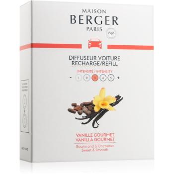 Maison Berger Paris Car Vanilla Gourmet parfum pentru masina Refil 2 x 17 g