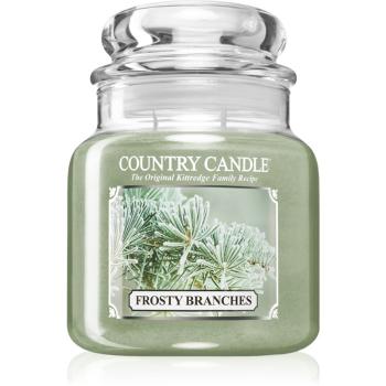 Country Candle Frosty Branches lumânare parfumată 453 g