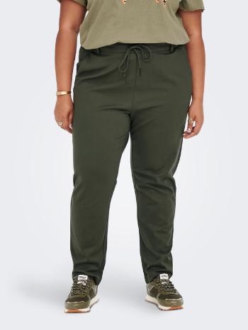 ONLY CARMAKOMA Gold Pantaloni Verde