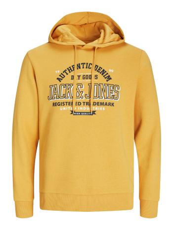 Jack&Jones Hanorac pentru bărbați JJELOGO Standard Fit 12255617 Honey Gold XXL