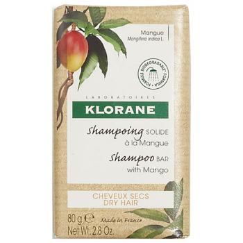 Klorane Șampon solid cu mango (Mango Shampoo Bar with Mango) 80 g