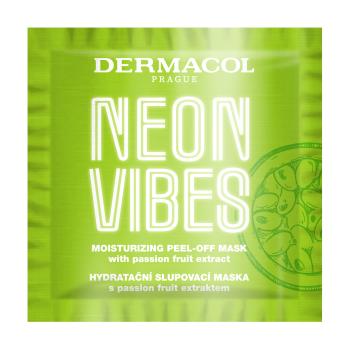 Dermacol Mască de peeling hidratantă Neon Vibes (Moisturizing Peel-Off Mask)