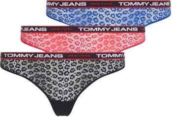 Tommy Hilfiger 3 PACK - tanga pentru femei UW0UW04714-0SC XL