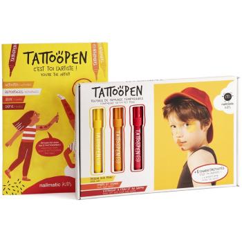 Nailmatic  You Are The Artist set pentru copii Yellow, Orange, Red