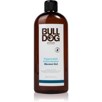 Bulldog Peppermint & Eucalyptus Gel de duș pentru bărbați 500 ml