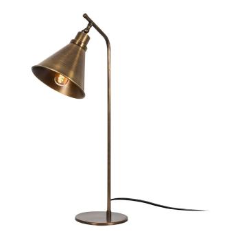 Veioză în culoarea bronz cu abajur din metal (înălțime 50 cm) Sivani – Opviq lights