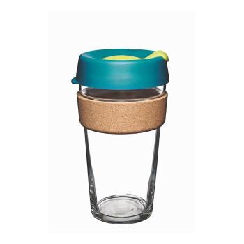 Cană de voiaj cu capac KeepCup Brew Cork Edition Turbine, 454 ml