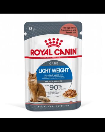 Royal Canin Light Weight Care in sos 24 x 85 g hrana umeda pisici adulte cu tendinta de supraponderabilitate