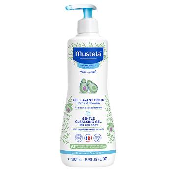 Mustela Gel de curățare delicat pentru copii pentru corp și păr (Gentle Cleansing Gel) 500 ml