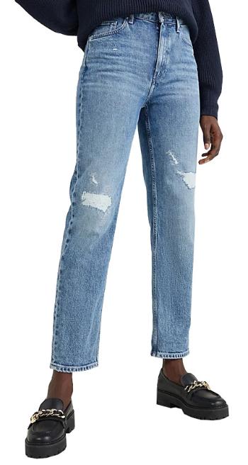 Tommy Hilfiger Blugi de damă Distressed Straight Fit WW0WW37155-1A4 31/32