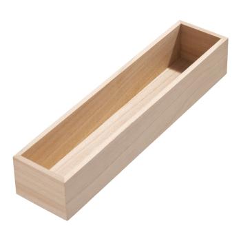 Organizator de bucătărie din lemn paulownia iDesign, 38 x 8,4 cm