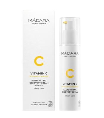 MÁDARA Cremă de iluminare pentru piele Vitamin C (Illuminating Recovery Cream) 50 ml