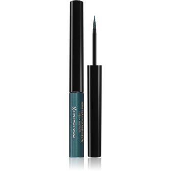 Max Factor Colour X-pert eyeliner rezistent la apă culoare 04 Turquoise 1.70 ml