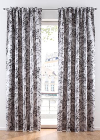 Draperie Jacquard, cu frunze (1buc/pac)