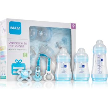 MAM Welcome to the World Gift Set set cadou pentru bebeluși Blue