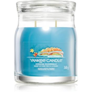 Yankee Candle Evening Riverwalk lumânare parfumată Signature 368 g